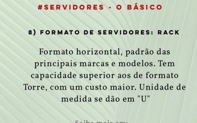 #SERVIDORES - O BÁSICO #08 - FORMATO DE SERVIDORES.