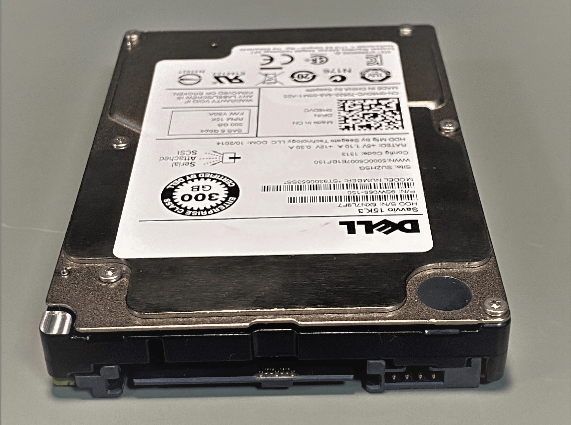 Hdd Lff Sas 300Gb 15K 6G Seagate Dell - InforPró