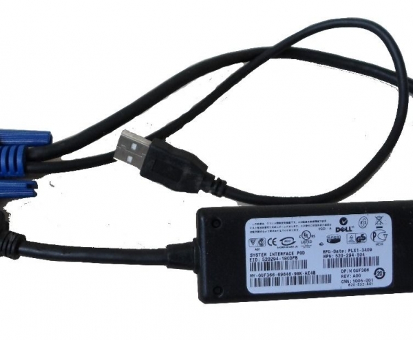 Cabo Dell Usb Kvm Switch Pod Sip Module D - P/n 0uf366