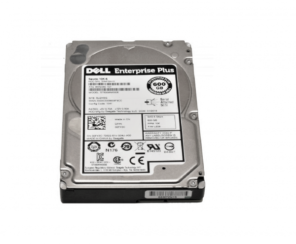 Hdd Sff Sas 600Gb 10K 6G Seagate Equallogic