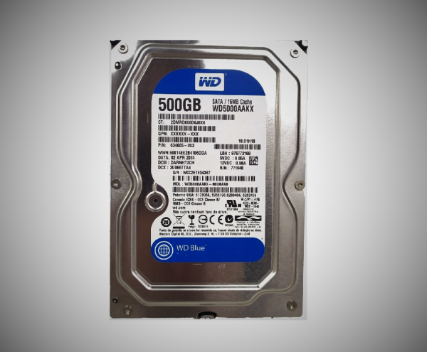 Hdd Lff Sata 500Gb 7.2K 6G Wd