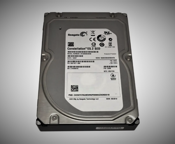 Hdd Lff Sata 2Tb 7.2K 3G Seagate Constellation