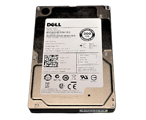 Hdd Sff Sas 300Gb 15K 6G Seagate Dell