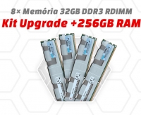 Memória para Servidor Dell 256GB RAM DDR3 RDIMM