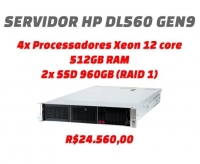 Servidor HP DL560 Gen9